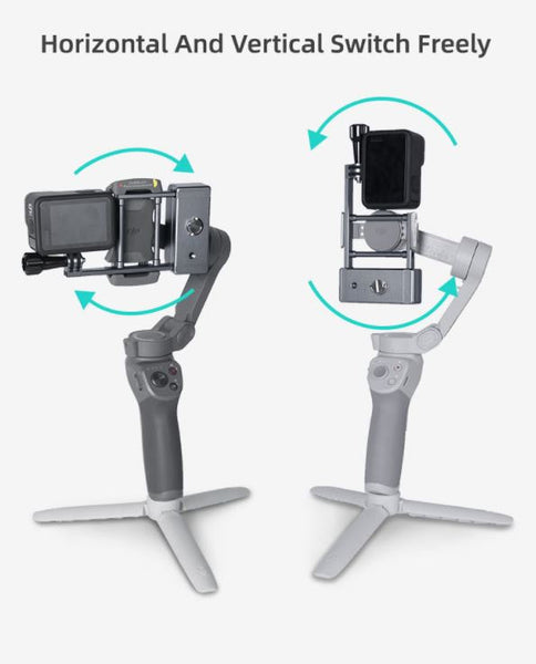Action Camera Plate for Osmo Mobile 7 6 5 4 3