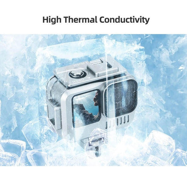 Aluminium Waterproof Housing Case for GoPro Hero 4K (2024)