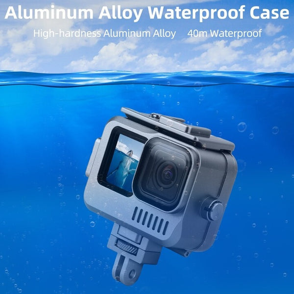 Aluminium Waterproof Housing Case for GoPro Hero 4K (2024)