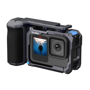 Aluminum Handle Street Vlogging Kit for GoPro Hero 13 12 11 10 9