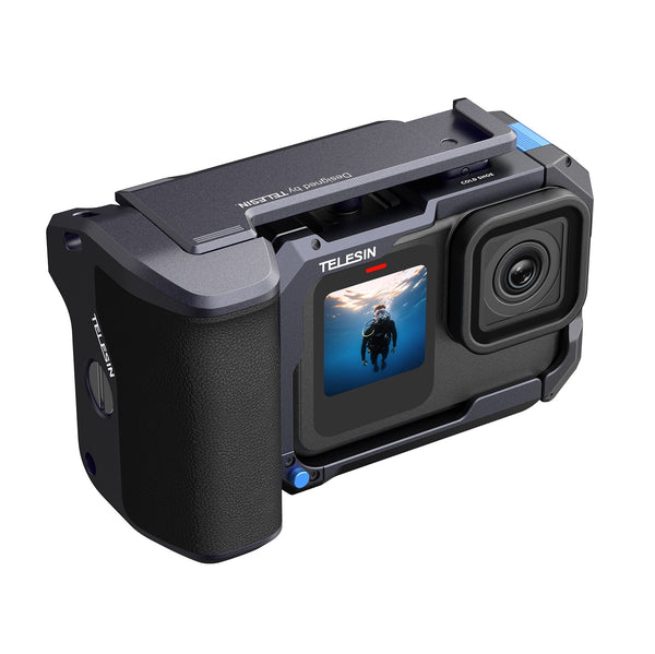 Aluminum Handle Street Vlogging Kit for GoPro Hero 13 12 11 10 9