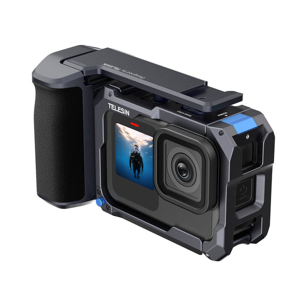 Aluminum Handle Street Vlogging Kit for GoPro Hero 13 12 11 10 9