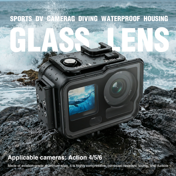 Aluminum Waterproof Housing Case for DJI Osmo Action 6/5/4
