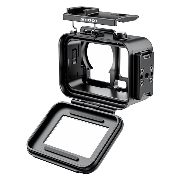 Aluminum Waterproof Housing Case for DJI Osmo Action 6/5/4 - Open Case