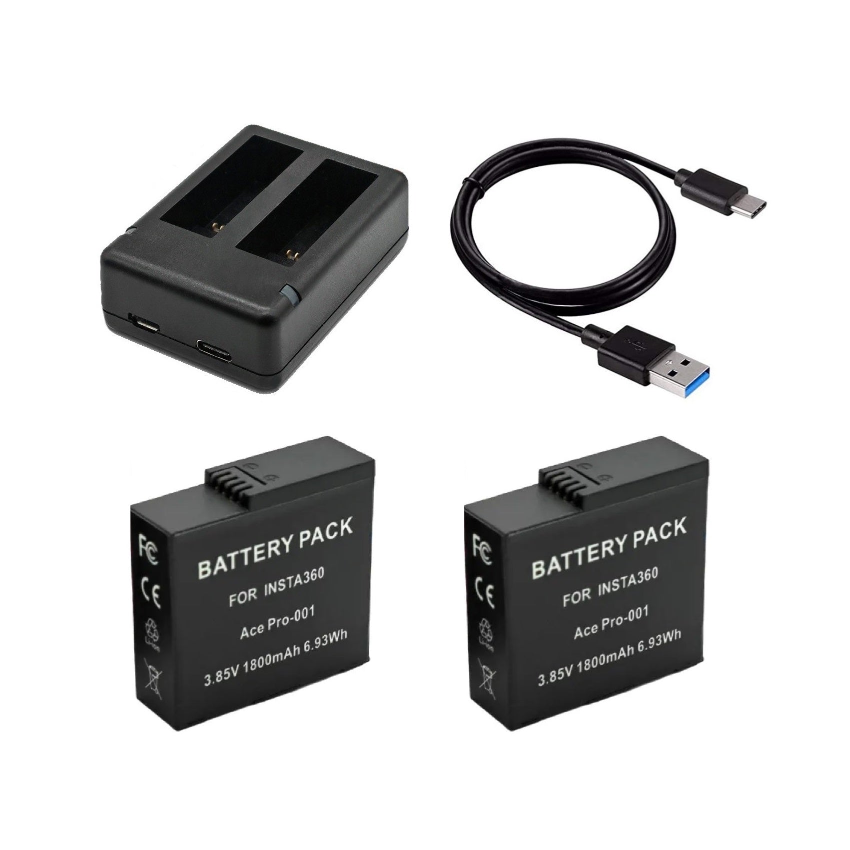 Battery Kit for Insta360 Ace / Ace Pro / Ace Pro 2