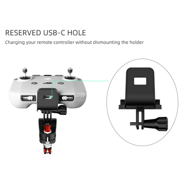 Bicycle Remote Control Holder for Neo / Mini 4 Pro / Air 3 / Air 3S (RC-N2/N3 Controller)