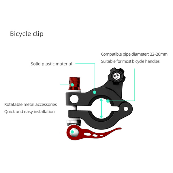 Bicycle Remote Control Holder for Neo / Mini 4 Pro / Air 3 / Air 3S (RC-N2/N3 Controller)