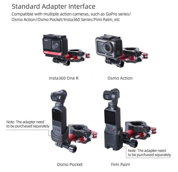 Bike Seatpost Aluminum Mount for GoPro