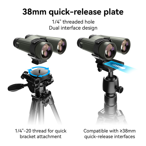 Binocular Tripod Mount Adapter