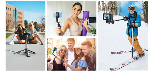 Bluetooth Remote Control Phone Selfie Stick Tripod