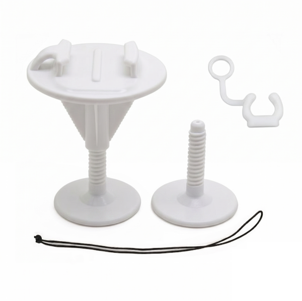 Bodyboard Plug Mount for GoPro - White