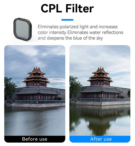CPL Filter Lens for GoPro Hero 13