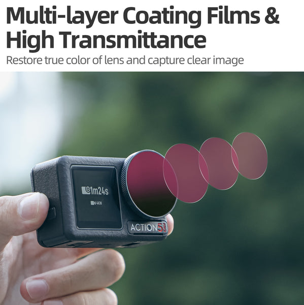 CPL Filter Lens for Osmo Action 5 Pro