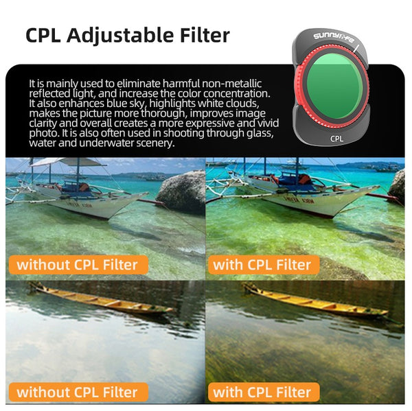 CPL Filter Lens for Osmo Pocket 4