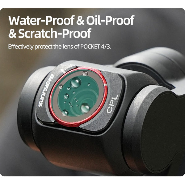 CPL Filter Lens for Osmo Pocket 4