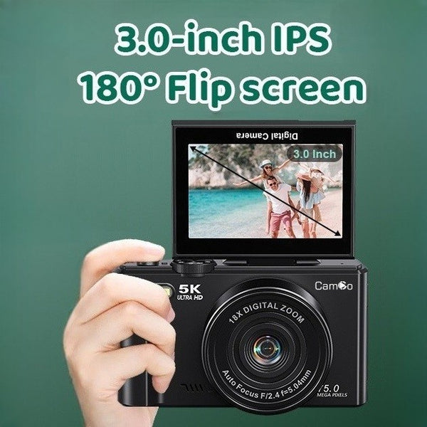 CamGo 5K HD Digital Camera