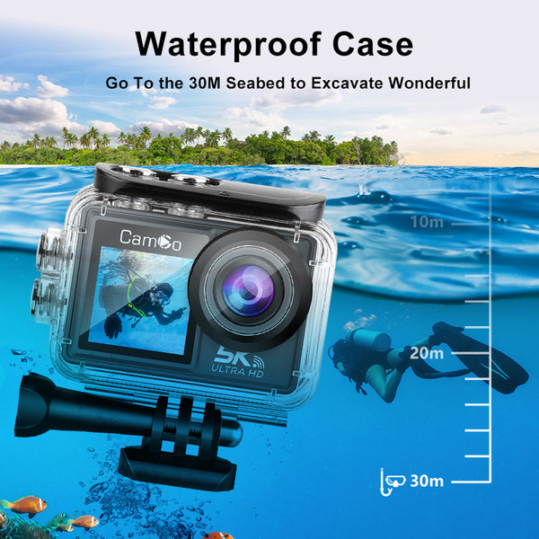 CamGo X 5K Ultra HD Wifi Sports Action Camera