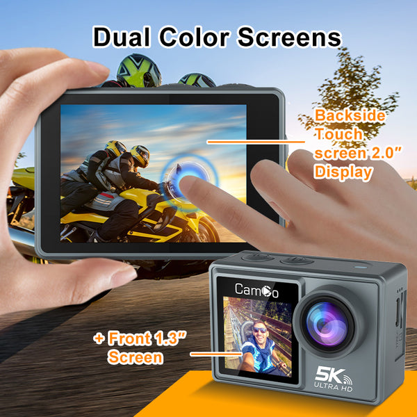 CamGo X 5K Ultra HD Wifi Sports Action Camera