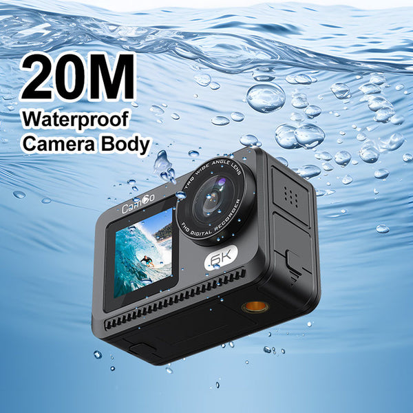 CamGo X 6K Ultra HD Waterproof Sports Action Camera