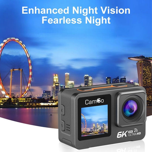 CamGo 6K Ultra HD Wifi Sports Action Camera