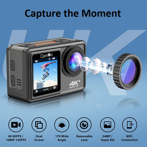 CamGo Z 4K Ultra HD Wifi Sports Action Camera