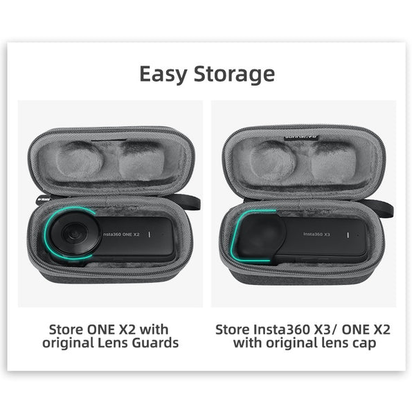 Camera Carry Case for Insta360 X4 Air / X3 / ONE X2 / ONE X