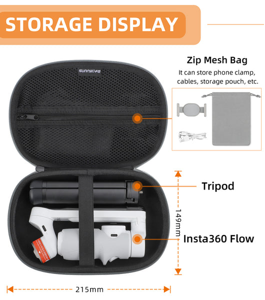 Carry Case for Insta360 Flow