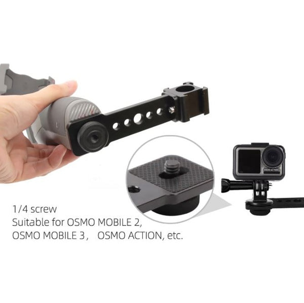 Cold Shoe Extension Bracket for Osmo Pocket