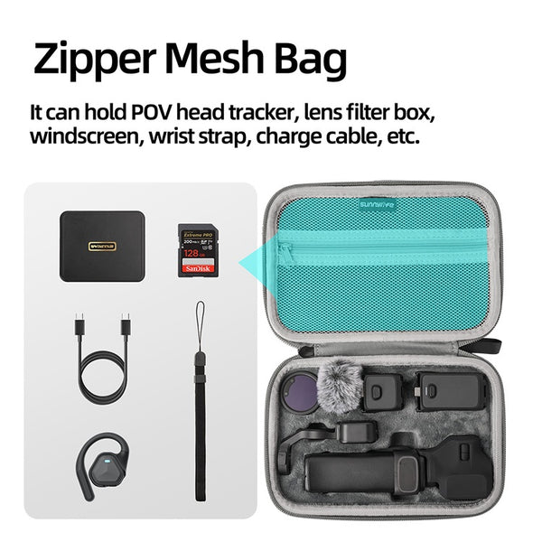 Combo Carry Case for Insta360 Luna Pro