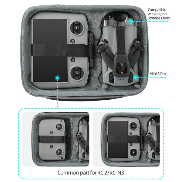 Combo Carry Case for Mini 5 Pro