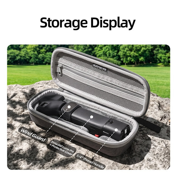 Compact Carry Case for Insta360 Luna Pro