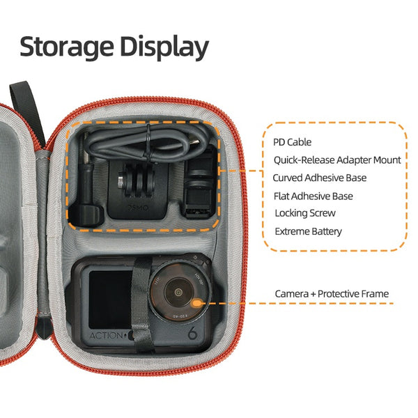 Compact Carry Case for Osmo Action 6