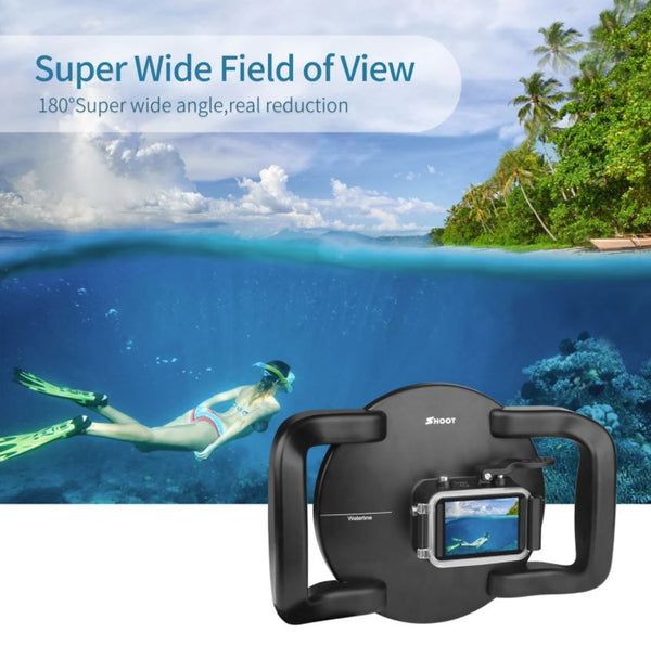 Dual Handheld Dome Port for DJI Osmo Action 6/5/4