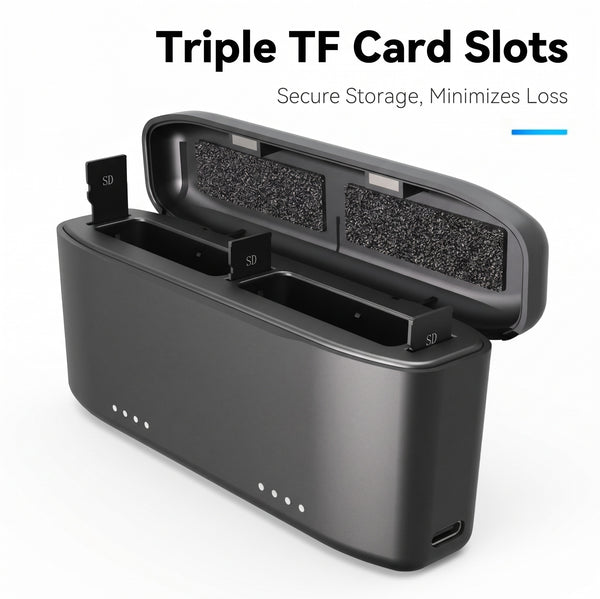 Dual Battery Charger Box for Insta360 X6