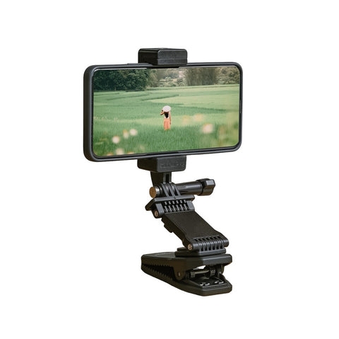 Extended Magnetic Rotation Clip Phone Mount