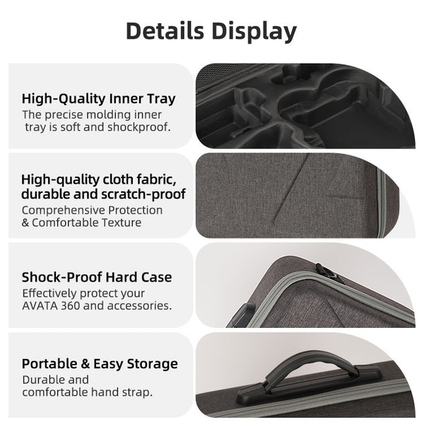 Extra Large Carry Case for Avata 360 (Motion 3 & Goggles N3)