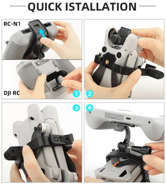 Handheld Gimbal Bracket Stabilizer for Mini 3 Pro / Mini 3 (RC Smart Controller)