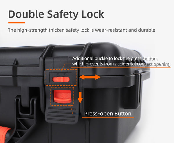 Hardshell Safe Combo Carry Case for Flip