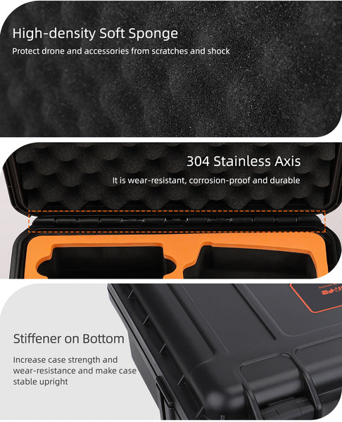 Hardshell Safe Combo Carry Case for Flip