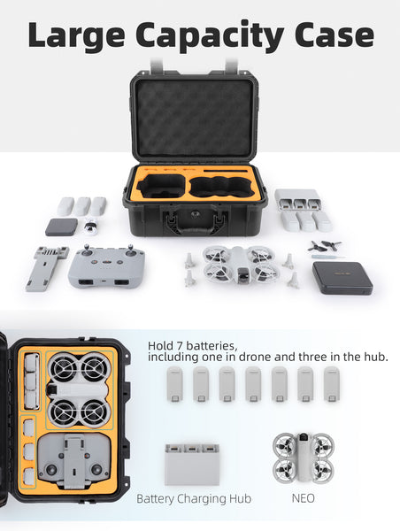 Hardshell Safe Combo Carry Case for Neo
