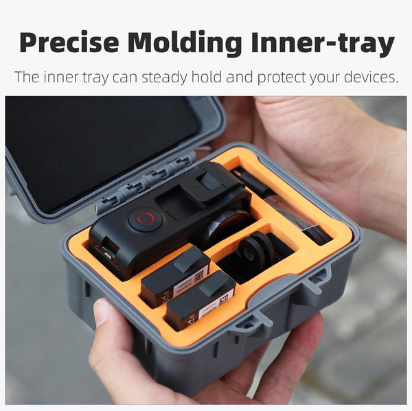 Hardshell Safe Mini Carry Case for Osmo Action 5 Pro / Osmo Action 4 / Osmo Action 3