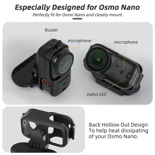Hat Clip Mount for Osmo Nano