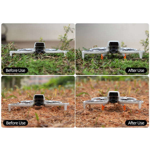 Heightened Landing Gear for Flip