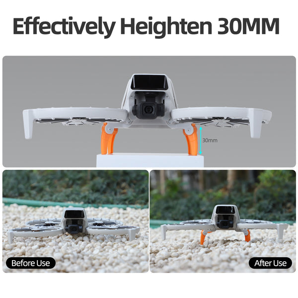 Heightened Landing Gear for Flip