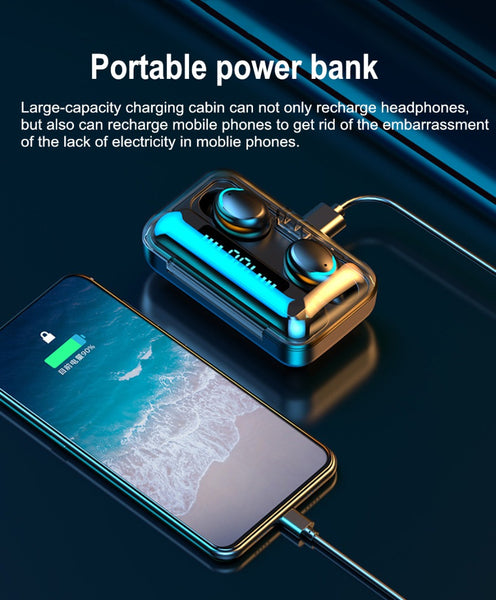 IPX7 Waterproof Wireless Earphones