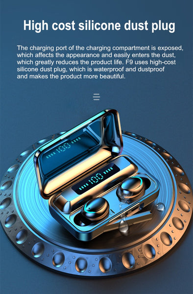 IPX7 Waterproof Wireless Earphones