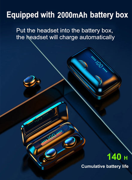 IPX7 Waterproof Wireless Earphones