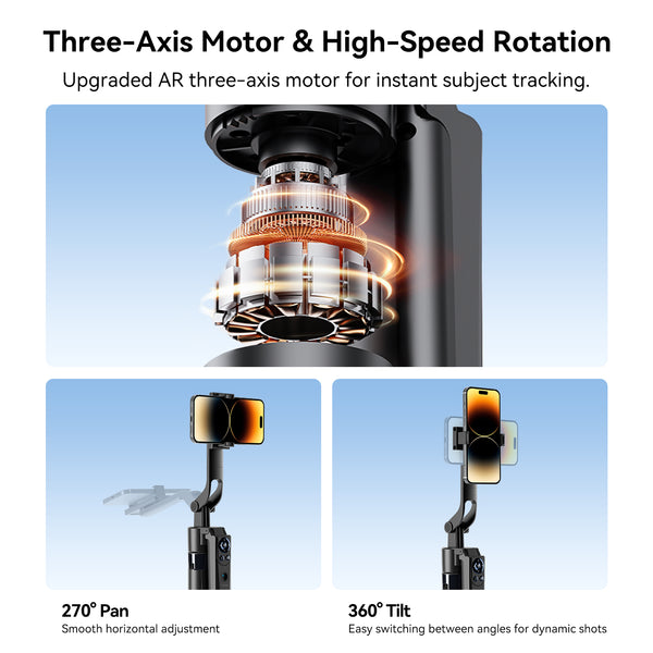 Intelligent Auto Tracking Tripod for GoPro