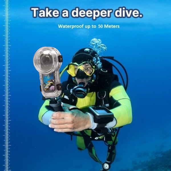 Invisible Super Dive Case for Insta360 X4