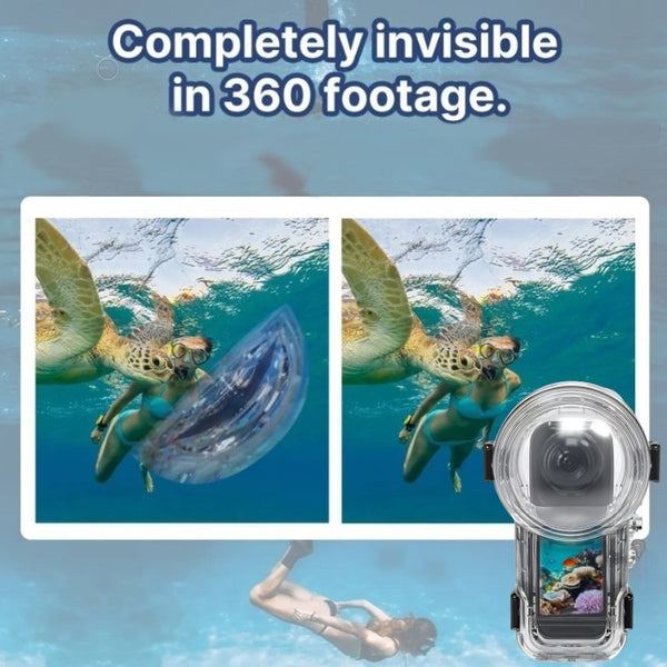 Invisible Super Dive Case for Insta360 X5